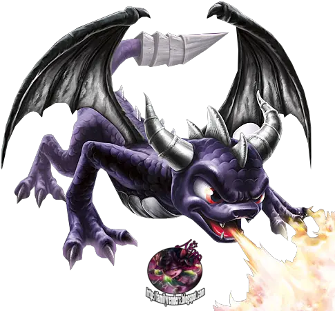  Png Skylanders Adventure Dark Spyro Card Spyro Png