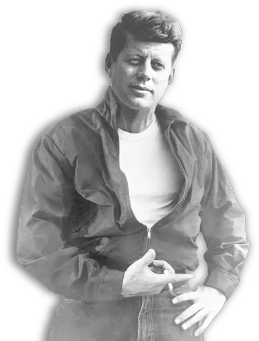  John F Kennedy Cool Jfk James Dean Womenu0027s T Shirt For Sale James Dean Color Png Jackie Kennedy Fashion Icon 60s