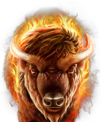  Ragin Buffalo Red Rake Gaming U003e Games U003e Slots Fang Png Buffalo Png