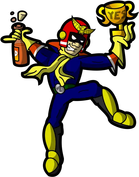  Smaaaash A New One Whenever I Feel Like It Clip Art Png Captain Falcon Png