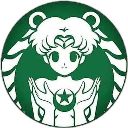  Starbucks Sailormoon Sticker By Pinkfroggyranger Starbucks Sailor Moon Png Starbucks Logo Drawing