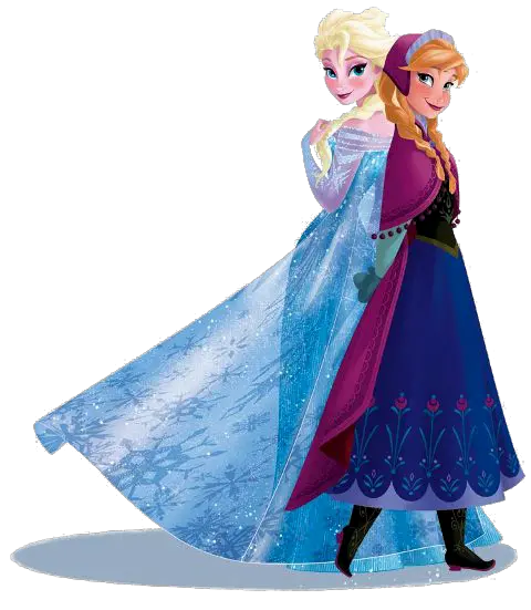  Download Elsa Elsa And Anna Animation Png Image With No Anna Et Elsa Disney Elsa Transparent