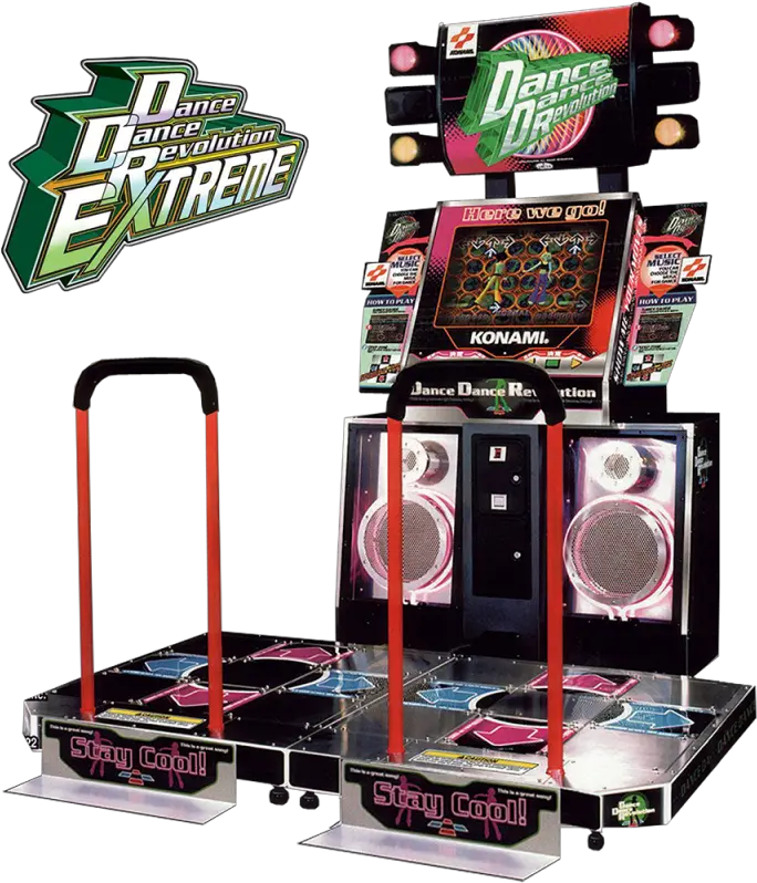  Dance Revolution Extreme Dance Dance Revolution Extreme Arcade Machine Aud Png Dance Dance Revolution Logo