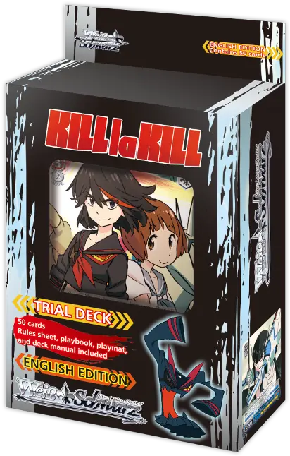  Trial Deck Kill La Weiß Schwarz Weiss Schwarz Kill La Kill Trial Deck Png Kill La Kill Png