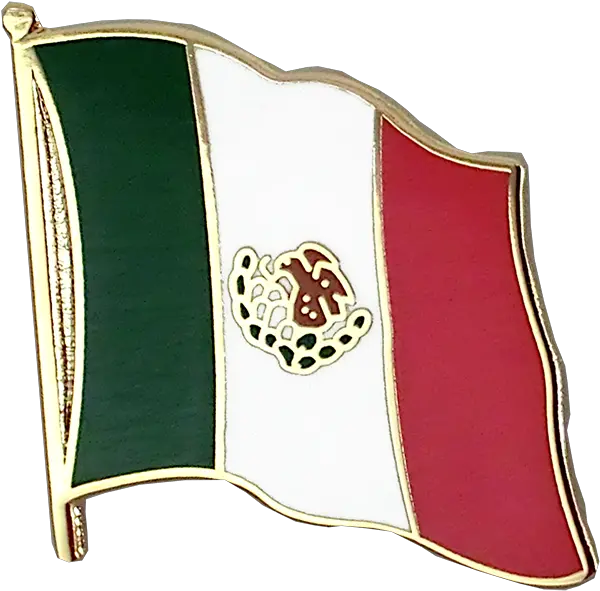  Mexican Flag Lapel Pin Flag Png Mexican Flag Png