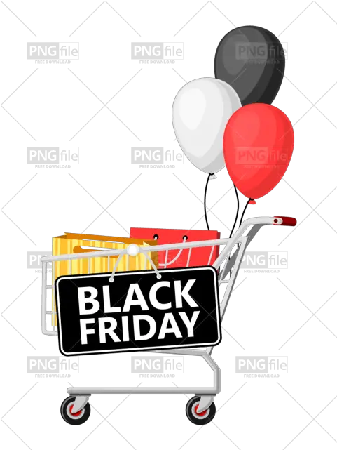  Black Friday Sale Cart Png Free Download Photo 435 Black Friday Cart Free Shopping Cart Png