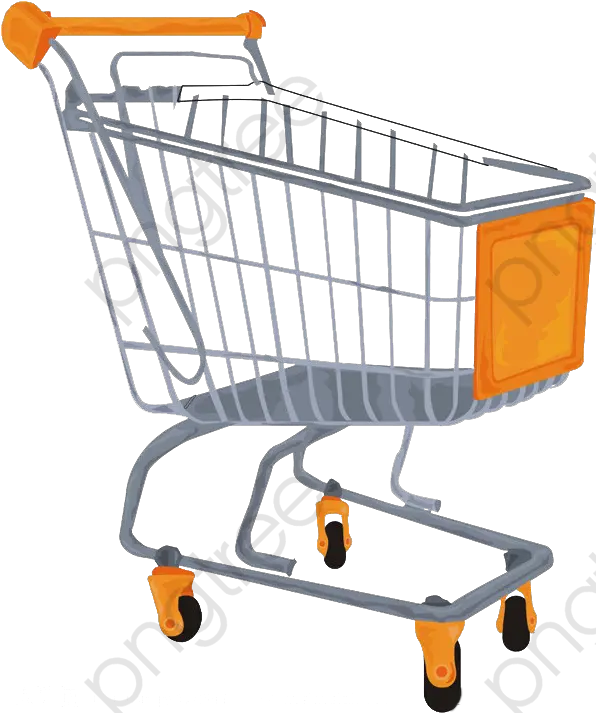  Supermarket Shopping Cart Clipart Customer Shopping Cart Illustration Png Shopping Cart Png