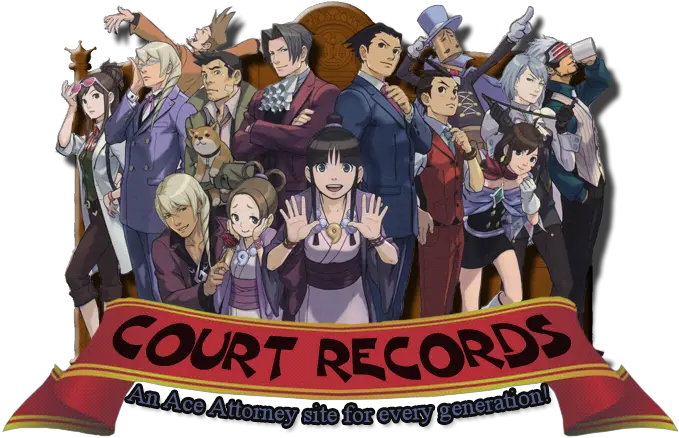  Court Records Phoenix Wright Ace Attorney Cg Png Phoenix Wright Png