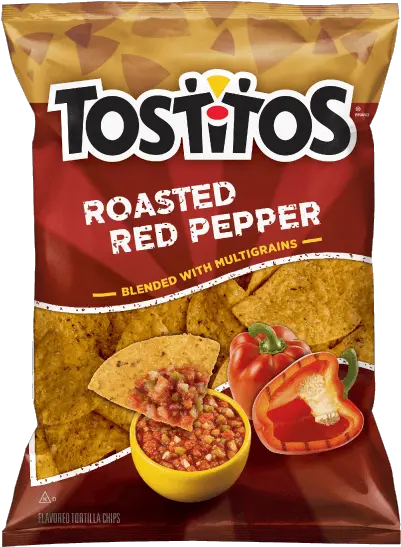  Tostitos Roasted Red Pepper Tostitos Roasted Red Pepper Chips Png Bell Pepper Png