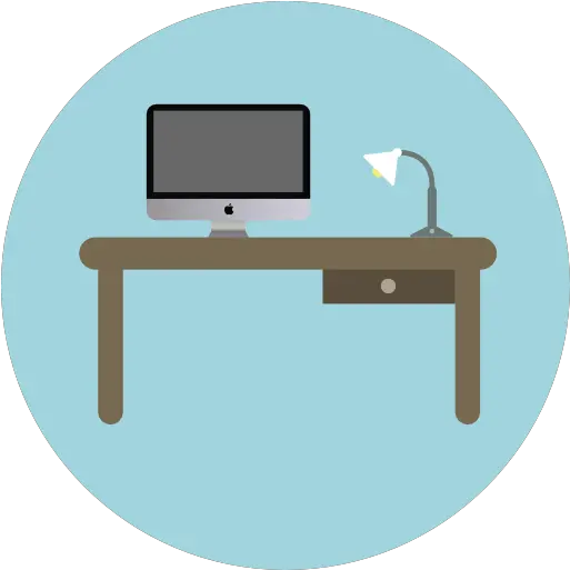  Desk Icon Office Flat Icon Png School Desk Png