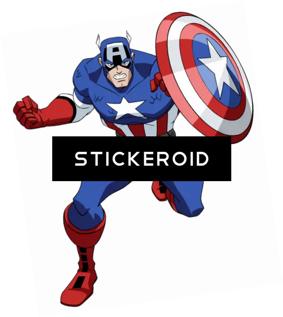  Download Hd Captain America Comic Captain America Cartoon Drawing Png Captain America Comic Png