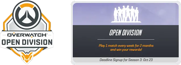  Overwatch Open Division North America Esl Play Png Logo Transparent