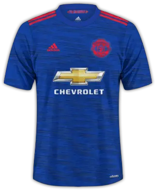  Download Hd Manchester United 2016 17 Away 2017 Chevrolet Chevrolet Png Chevy Png