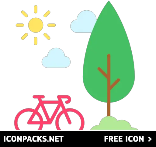  Free Park And Bike Icon Symbol Png Svg Download Metaverse Icon Free Bike Icon