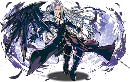  Sephiroth Final Fantasy Sephiroth Wings Png Sephiroth Png