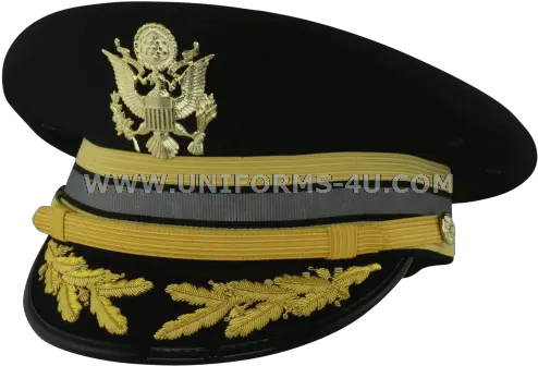  Us Army Service Cap For Field Grade Cyber Corps Officers Us Army Hat Official Png Army Hat Png