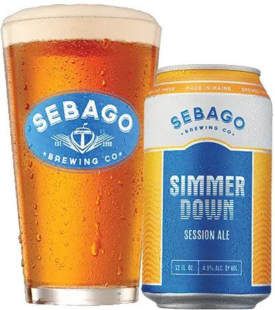  Simmer Down Sebago Brewing Beer Glassware Png Beer Transparent