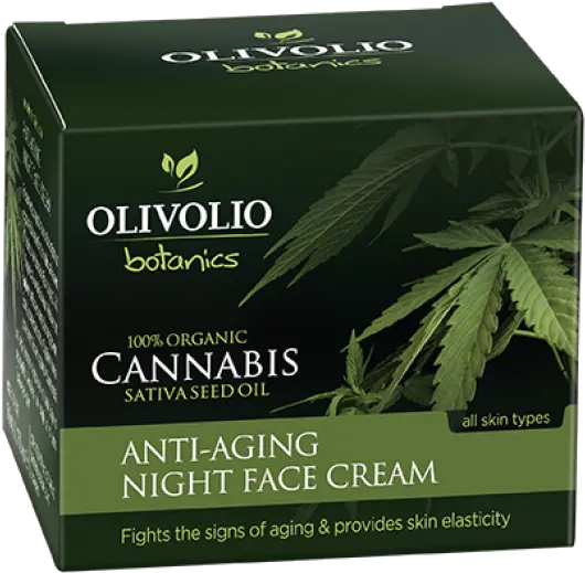  Olivolio Cannabis Oil Anti Aging Night Face Cream 50 Ml Fl Oz Png All Might Face Png