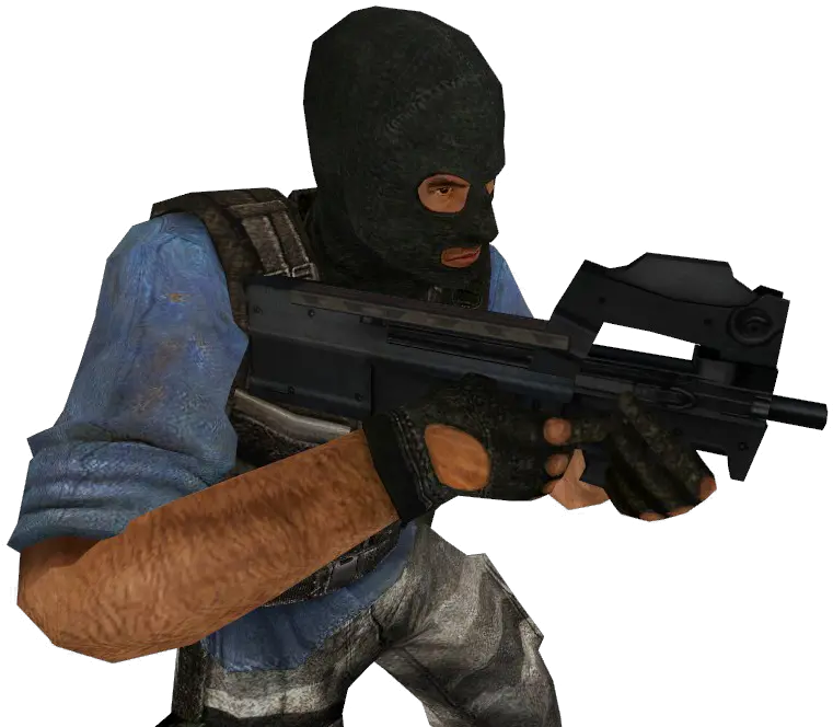  Counter Strike Png Pic Csgo P90 Terrorist Counter Strike Png