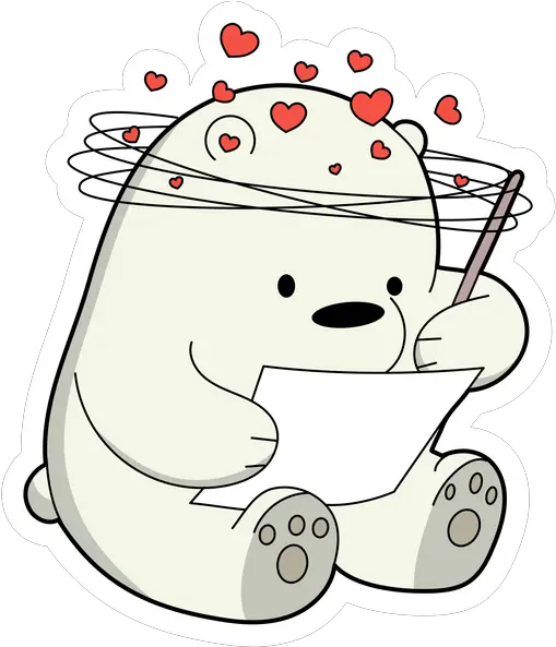  We Bare Bears Stickers Sticker Mania Cute Ice Bear We Bare Bears Png Angry Bear Icon