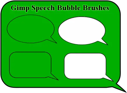  Gimp Chat Callouts And Speech Bubbles Gimp Brushes Bubble Speech Png Speech Bubble Generator Png