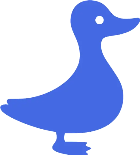  Royal Blue Duck Icon Free Royal Blue Animal Icons Duck Icon Png Black Duck Icon