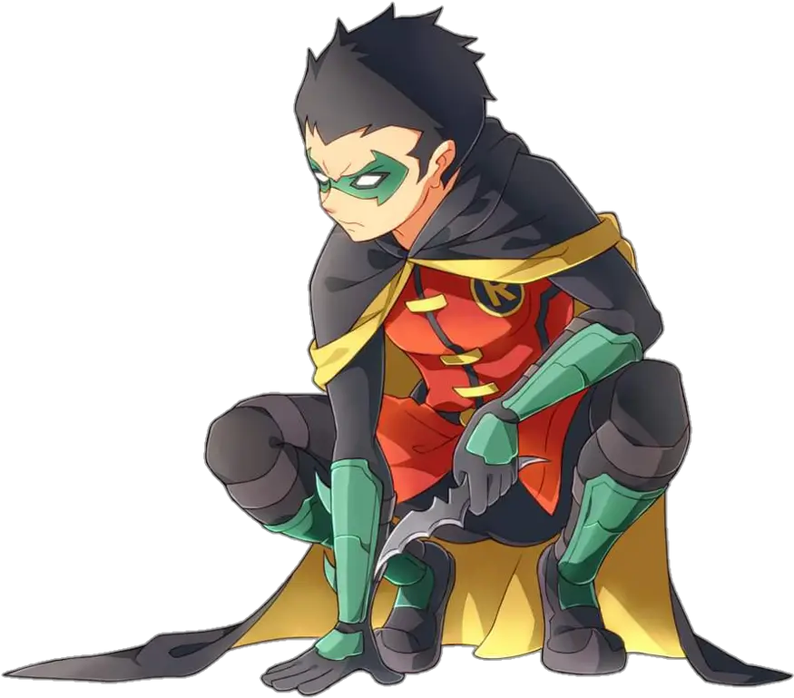  Damian Wayne Robin Transparent Png Robin Damian Wayne Robin Png