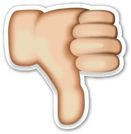  Thumbs Down Emoji Clipart Thumbs Down Emoji Png Thumbs Up Emoji Transparent