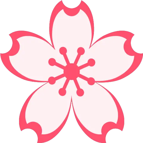  Cherry Blossom Id 1545 Emojicouk Transparent Cherry Blossom Decal Png Cherry Blossom Icon