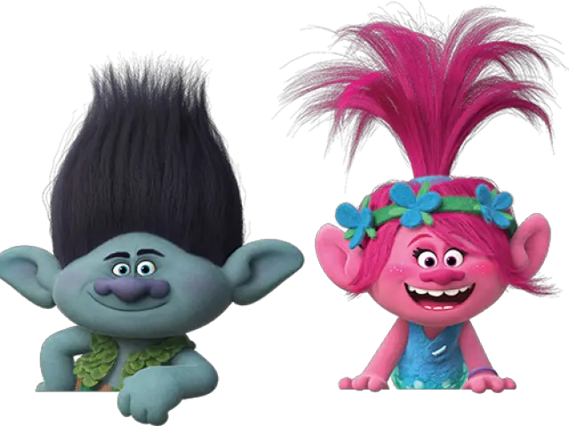  Poppy Trolls Png Image Princess Poppy And Branch Trolls Png