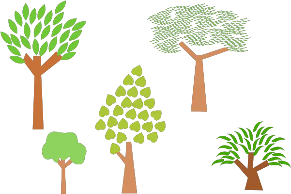  Cartoon Trees Clip Art Vector Clip Art Online Trees Clip Art Png Tree Clip Art Png