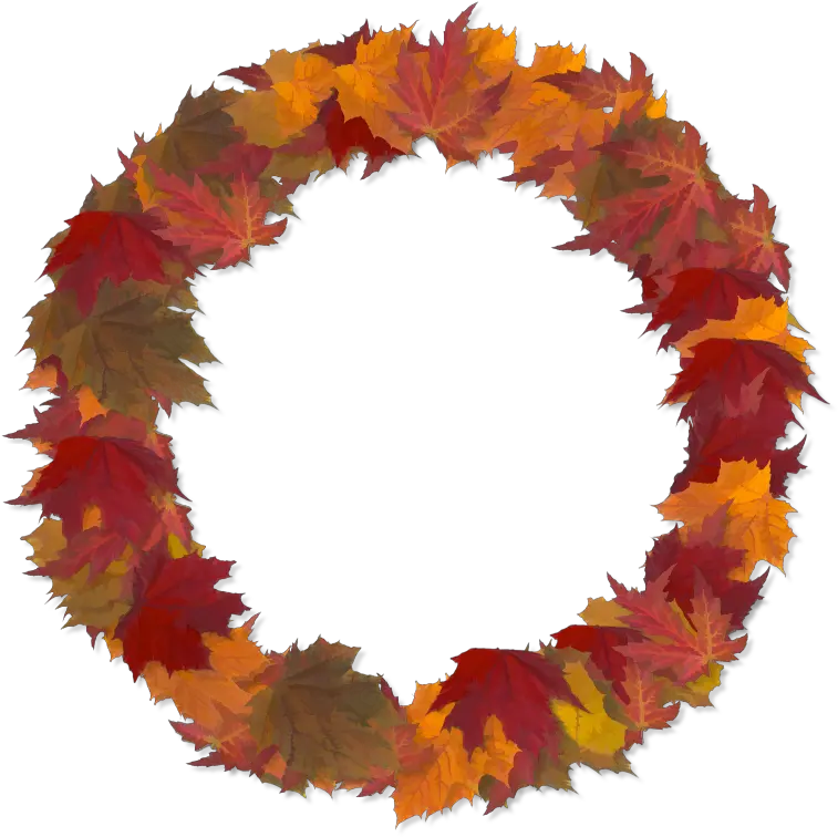  Frame Autumn Leaves 01 Clip Art Png Fall Frame Png