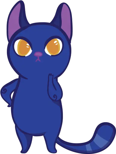  Blue Cat Stickers Wastickerapps For Whatsapp Apk 102 Dot Png Sailor Moon Icon Pack