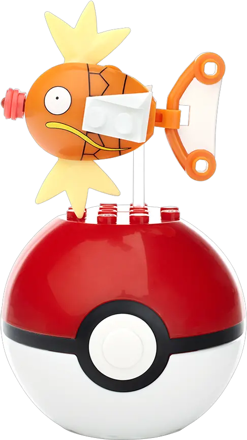  Mega Brands Mega Construx Magikarp Pokémon Pokeball Mega Construx Pokemon Png Magikarp Transparent