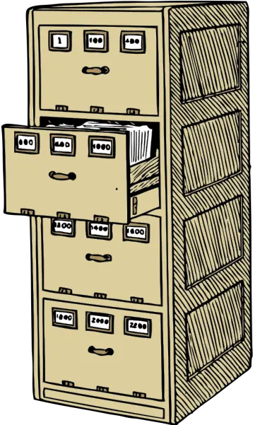  Vertical File Cabinet Png Svg Clip Art For Web Download Arquivar Prontuários De Pacientes File Cabinet Icon