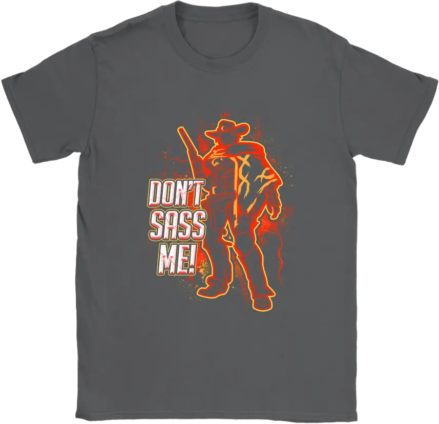  Sass Me Jesse Mccree Overwatch Shirts Active Shirt Png Mccree Png