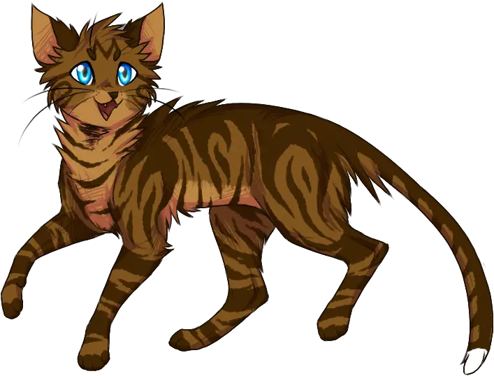  Warrior Cats Brown Tabby Png Image Brown Tabby Warrior Cats Warrior Transparent Background