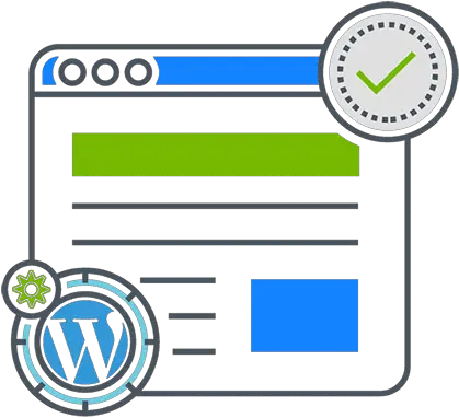  Wordpress Website Maintenance Services U0026 Support Awe Designz Horizontal Png Wordpress Icon Vector