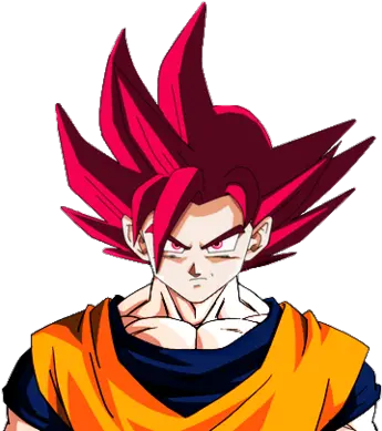  Super Saiyan God Hair Png 5 Image Dragon Ball Z Goku Face Goku Hair Png