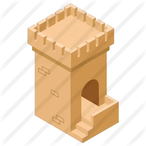  Castle Tower Free Architecture And City Icons Medieval Turret Vector Png Castle Tower Png