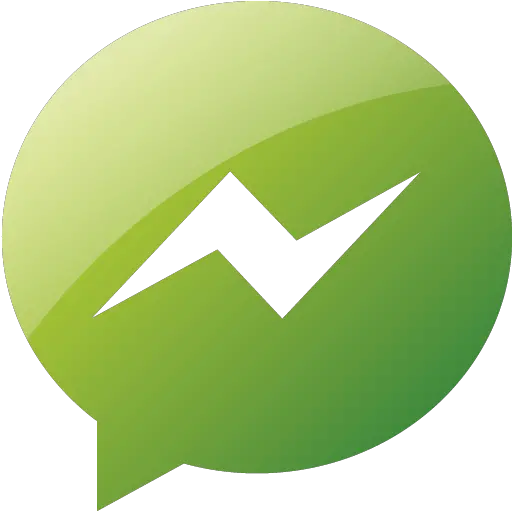  Web 2 Green Messenger Icon Free Web 2 Green Social Icons Messenger Chat Icon Png Fb Messenger Icon