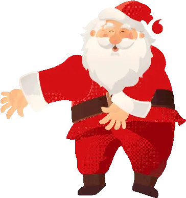  Santa Dance Floss Gif Santa Claus Gif Png Santa Hat Transparent Gif