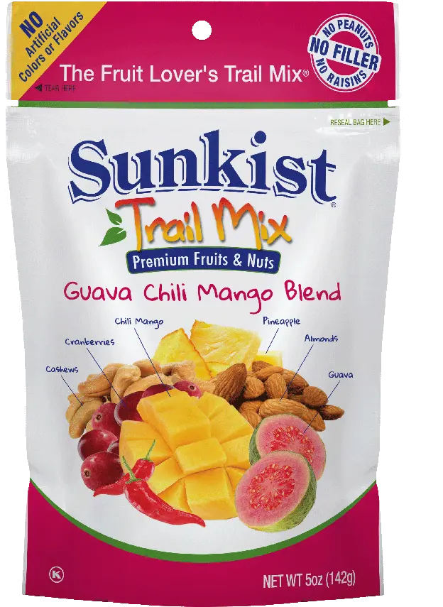  Download Guava Chili Mango Blend Sunkist Trail Mix Sunkist Png Smoke Trail Png