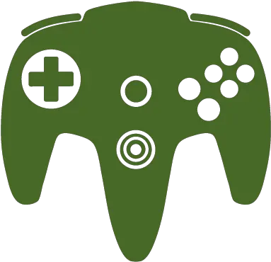  Gaming Free Icon Pack Vinyl Decal Controller Png Nintendo 64 Controller Icon