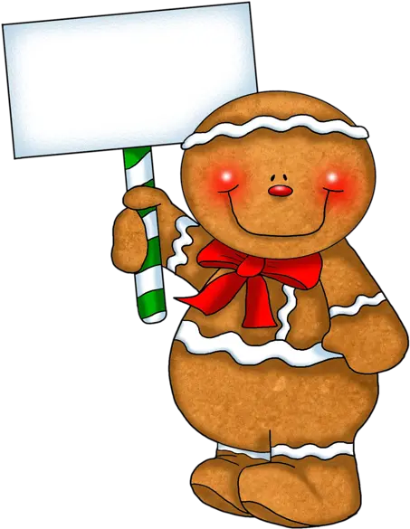  Download Gingerbread Man Walking Sunny Day Clipart Png Christmas Frame And Border Png Man Walking Png