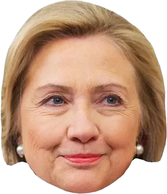  Hillary Hillary Clinton Png Head Hillary Clinton Transparent Background