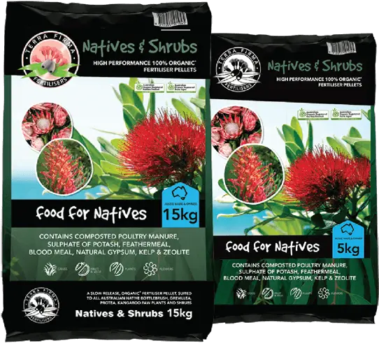  Native U0026 Shrubs Fertiliser Terra Firma Qld Organic Purple Coneflower Png Shrubs Png