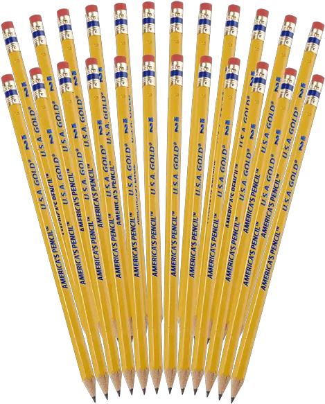  Yellow Pencil Png 24ct Usa Gold Pencils Usa Gold Pencils Pencil Usa Gold Pencils Png