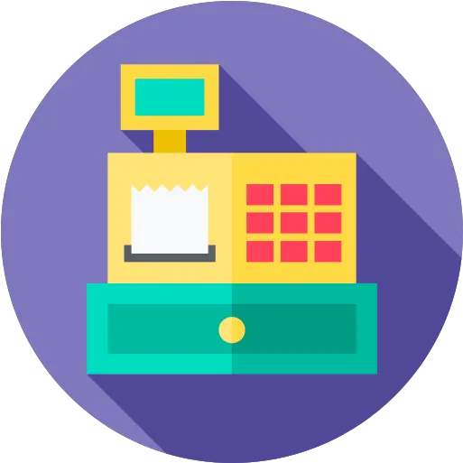  Cash Register Free Commerce And Shopping Icons Vertical Png Cash Register Icon Png