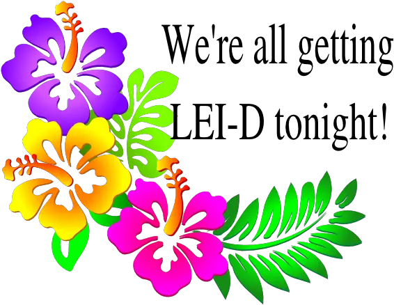  Lei D Clip Art At Clkercom Vector Clip Art Online Flower Corner Border Design Png Lei Png